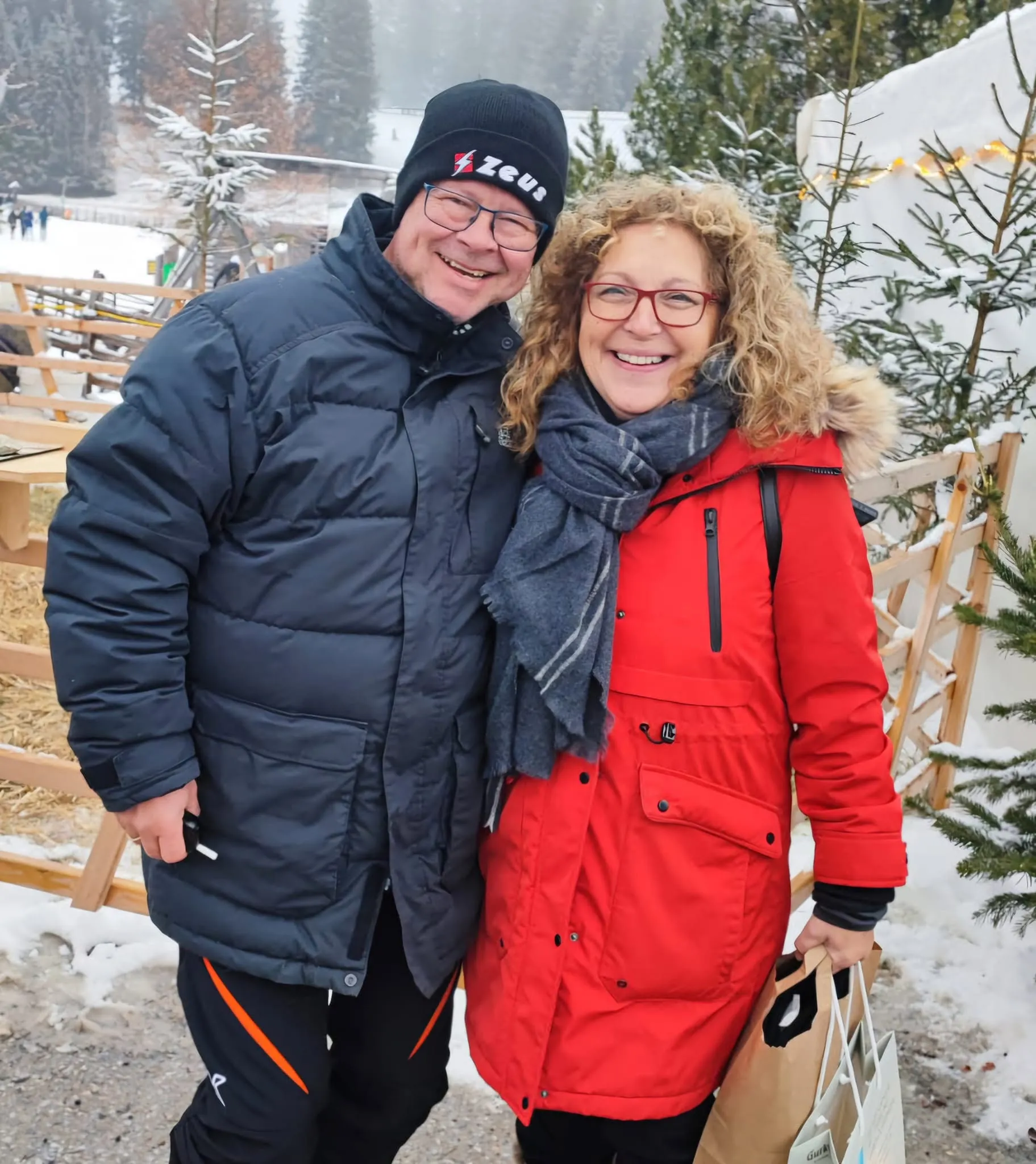 Christian Scheucher mit seiner Frau Evelyn